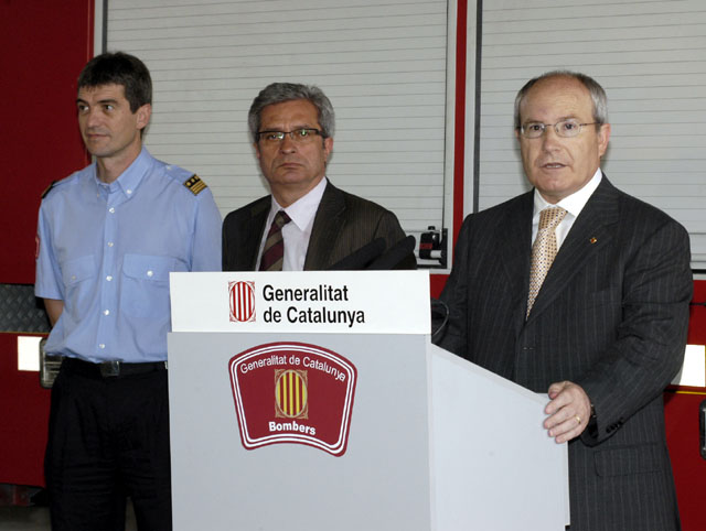 José Montilla i Joan Saura donen a conèixer a Cerdanyola la campanya contra incendis d'aquest estiu