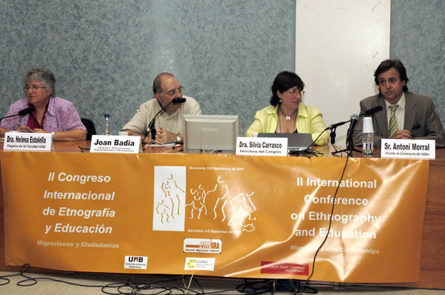 L'alcalde destaca la importància del Congrés d'Etnografia i Educació com a eina de gestió dels programes socials de les institucions públiques