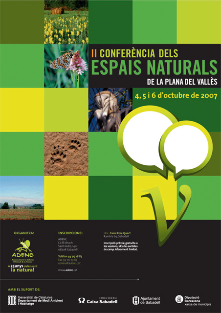 L'ADENC organitza la II Conferència d'Espais Naturals de la Plana del Vallès