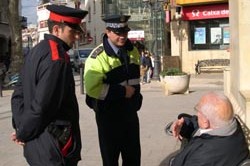 Policia Local i Mossos d'Esquadra col·laboren a l’operatiu de seguretat ciutadana de Nadal