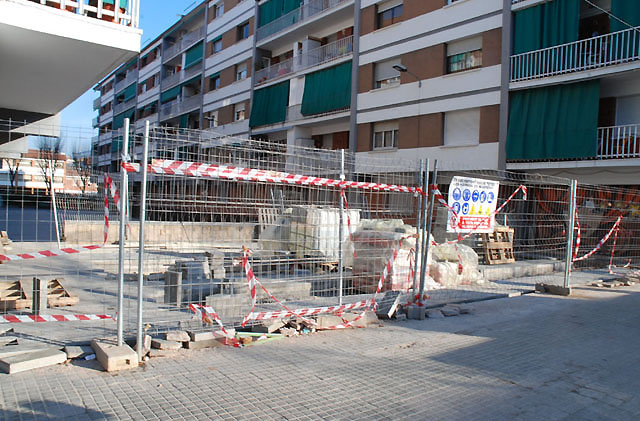 S'inicia la segona fase de les obres de remodelació de la plaça de Pau Picasso