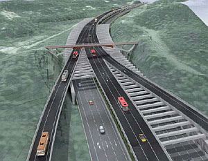 El carril per autobús i cotxes amb alta ocupació de la C58 costarà 125 milions d'euros