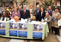La delegació local de Parkinson publicita els serveis que ofereixen a la ciutat