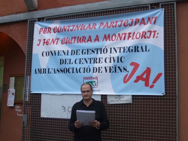 Montflorit vol un conveni integral que reguli la gestió, per part del veïnat, del centre cívic del barri