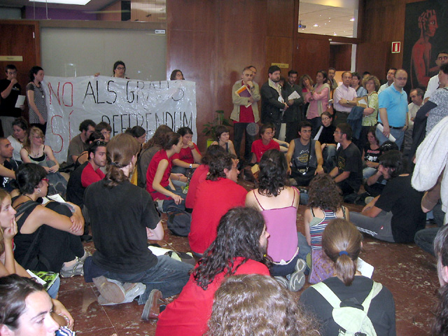 Més facultats ocupades a la Universitat Autònoma de Barcelona