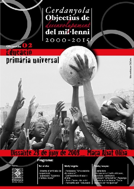 Cerdanyola centrarà demà la festa de la solidaritat en el món de l'educació