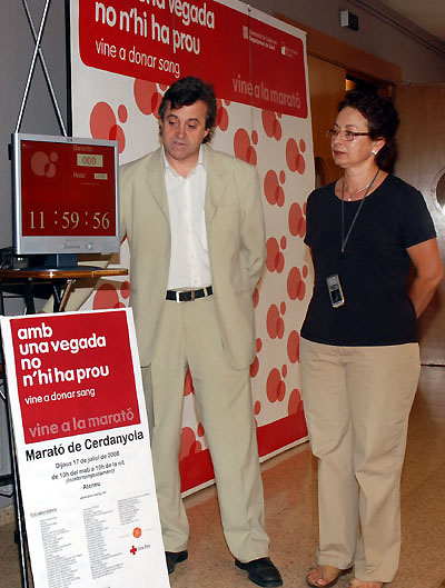 Cerdanyola respon i la marató de donació de sang arriba a les 234 extraccions