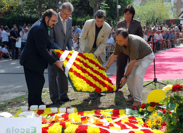 Diada unitària a la plaça Onze de Setembre
