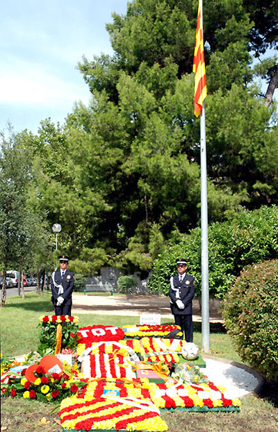 La plaça Onze de Setembre acollirà demà la celebració de la Diada Nacional de Catalunya