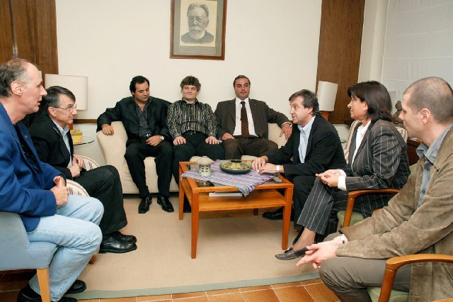 El president de l’Institut Cultural Romanès visita Cerdanyola
