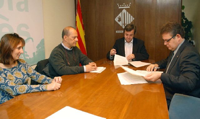 Ajuntament i Fons Català de Cooperació al Desenvolupament signen un conveni de col·laboració