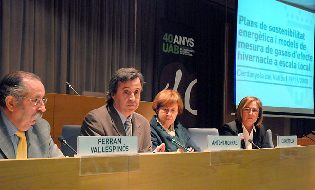 Cerdanyola, seu de les Jornades de Sostenibilitat Energètica i Mesura de Gasos amb Efecte Hivernacle