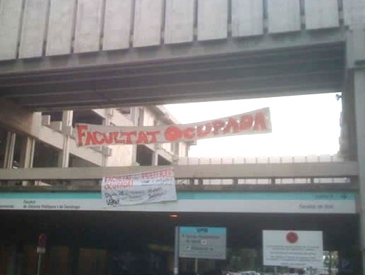 Els estudiants de la UAB van a la vaga contra el procés de Bolonya