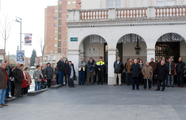 Concentració silenciosa contra l'assassinat d'Ignacio Uría
