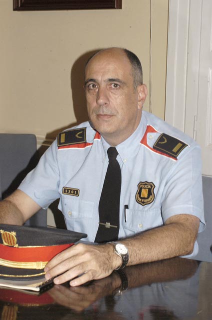 L'inspector dels Mossos d'Esquadra a Cerdanyola, Joan Mallafré, deixa el seu càrrec