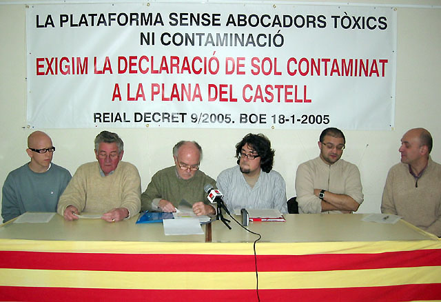 La Plataforma Cerdanyola sense Abocadors reclama la declaració de sòl contaminat per a la zona afectada de Can Planas