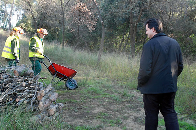 L’Ajuntament actua a les zones boscoses del municipi per evitar incendis a l’estiu