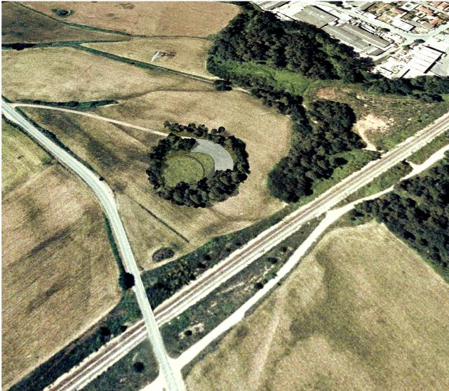 El primer dipòsit d’aigua del Centre Direccional ja està en construcció