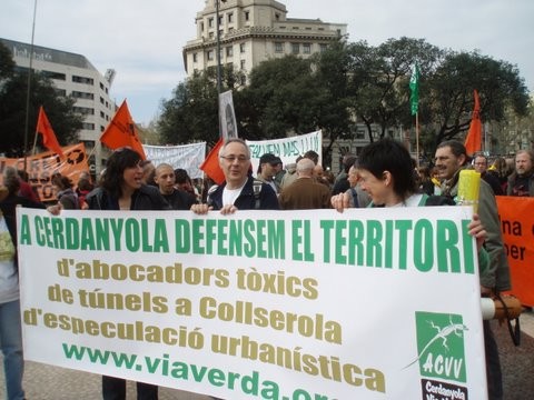 Via Verda reclama canvis en les polítiques ambientals contra un model basat ’en el totxo’