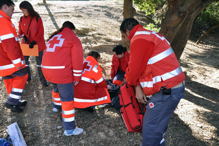 El voluntariat de Creu Roja es prepara per a la temporada alta de Serveis Preventius i d’Emergències