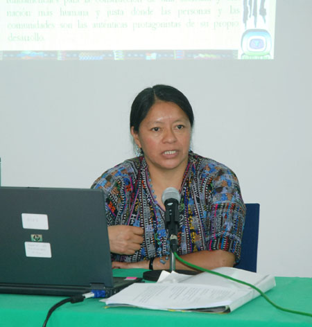 Leonicia Pocop: ’les dones indígenes de Guatemala pateixen una situació discriminatòria’