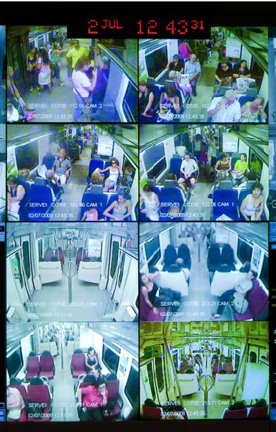 Ferrocarrils de la Generalitat instal.la un sistema de càmeres de seguretat a l’interior de 64 trens