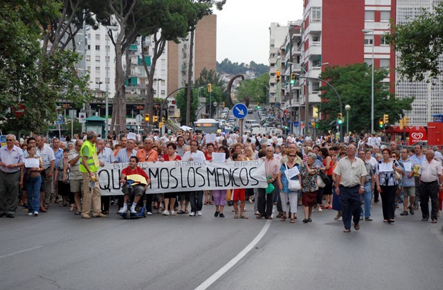 Nova manifestació del veïnat de Fontetes per demanar més metges i qualitat assistencial