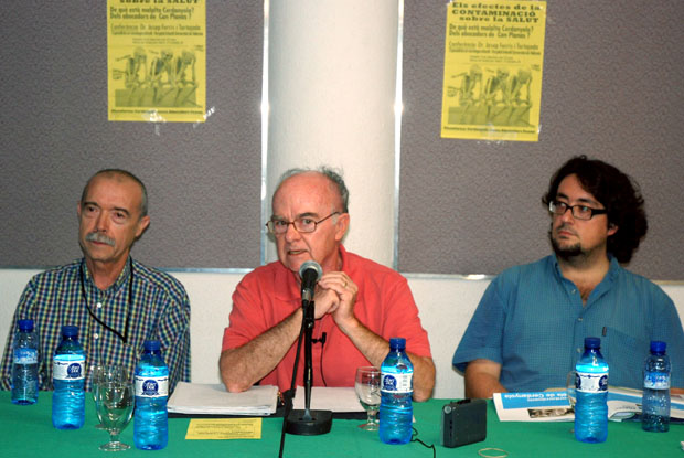 El doctor Josep Ferris afirma que els residus de Can Planas suposen un risc per a la salut