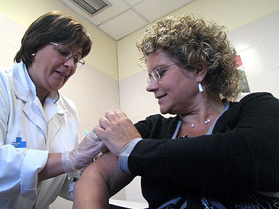 Comença amb normalitat la campanya de vacunació de la grip A per als col·lectius de risc