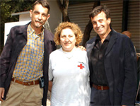 La voluntària de la Creu Roja MªJosé Garrido rep un premi a la seva solidaritat