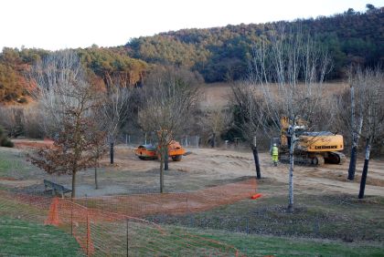 Comencen les obres de restauració del Parc de la Riera