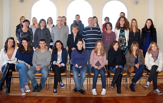 Estudiants suïssos de castellà visiten Cerdanyola