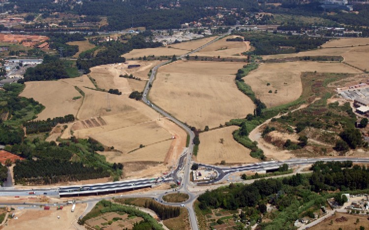 Comença la restauració del corredor verd al Direccional