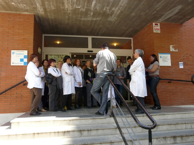 El CAP Serraperera surt en defensa de la salut de les persones