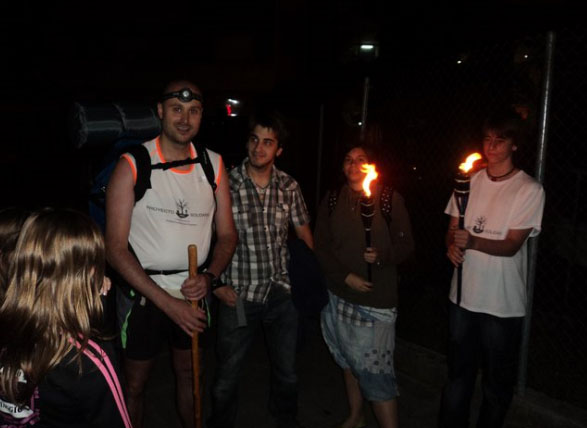 Lluís Carbonell participa a la Trobada Mundial de Pelegrins