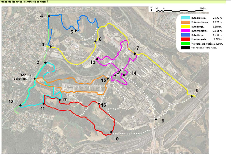 Camins per fer salut i conèixer les joies del campus