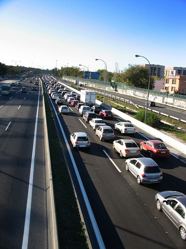 L’AP-7, via amb més vehicles a l’operació sortida