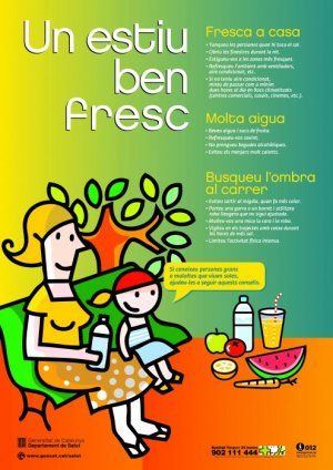 Consells per prevenir els efectes de la calor