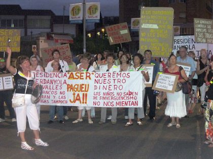 Les treballadores de la residència de Canaletes continuen la seva protesta