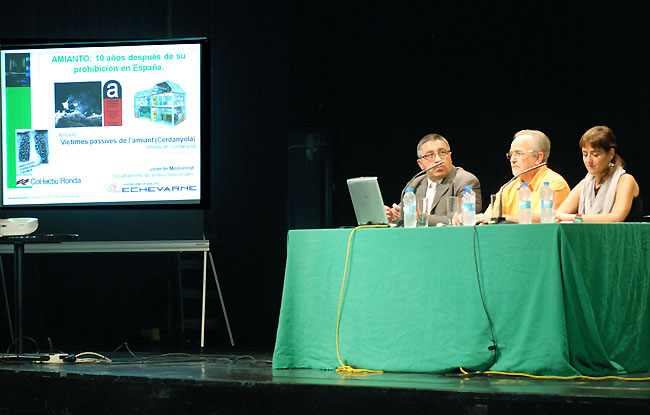 Josep Tarrés: "L'amiant no és només un problema del passat i del present, sinó sobretot del futur"