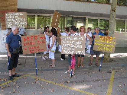 Les treballadores de la residència continuen sense percebre les nòmines