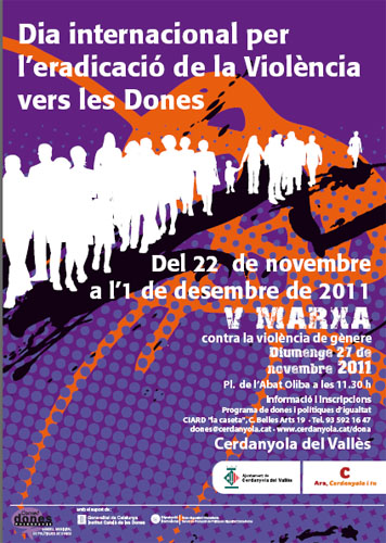 Setmana de crida contra la violència vers les dones