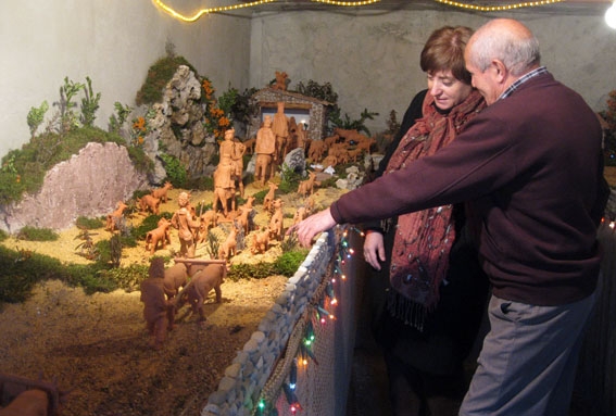 Pessebre tradicional i artesà a la Ronda de Cerdanyola