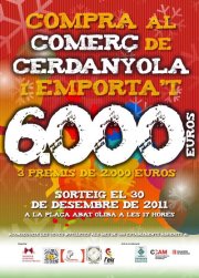 Festes de Cap d'Any i sorteig de 6.000 euros per rebre el 2012 amb bona cara