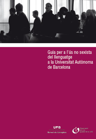 La UAB actualitza la seva guia d'ús no sexista del llenguatge