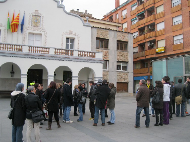 Concentració de professors contra les retallades i la reforma laboral