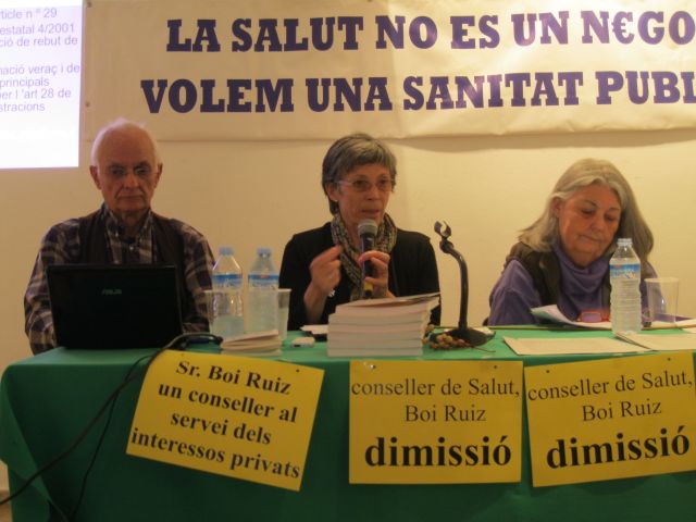 IPP contra els responsables del deteriorament de la sanitat catalana