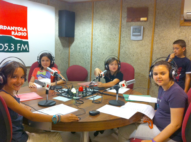 Programes escolars a Cerdanyola Ràdio. 4t A Escola Municipal La Sínia