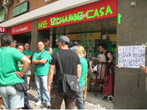 Els Afectats per la Hipoteca amplien les protestes a d'altres entitats financeres