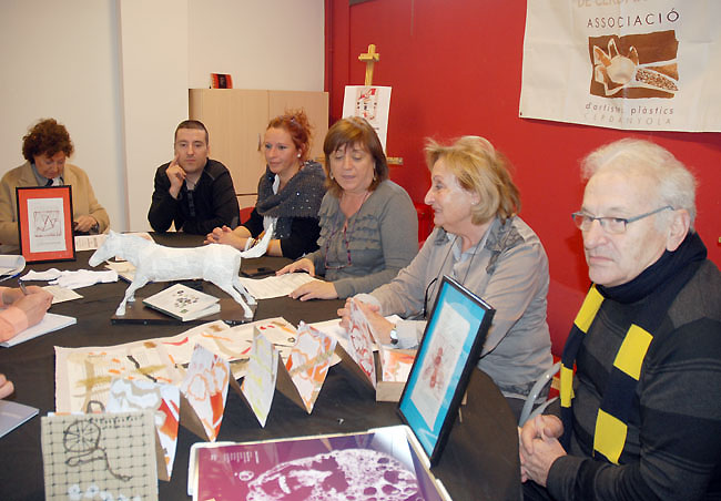 Exposició solidària de l'Associació d'Artistes Plàstics en favor de l'Esclerosi Múltiple